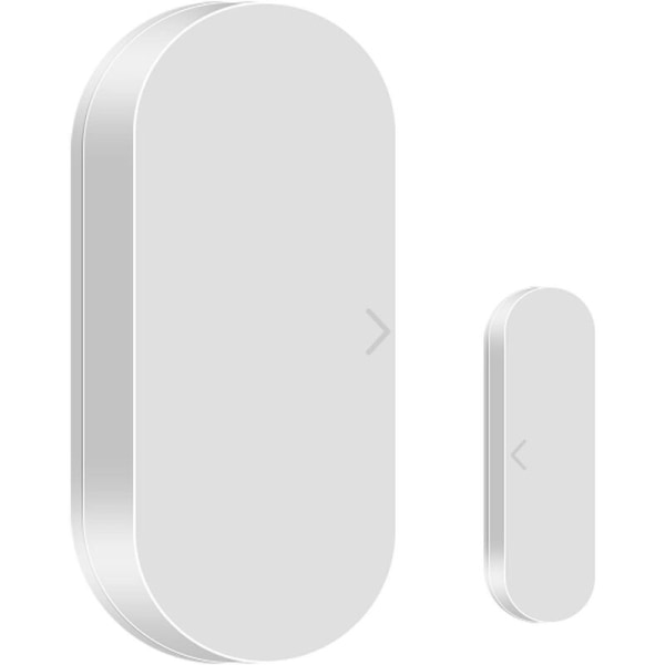 White door magnetic sensor, door and window burglar alarm, smart home