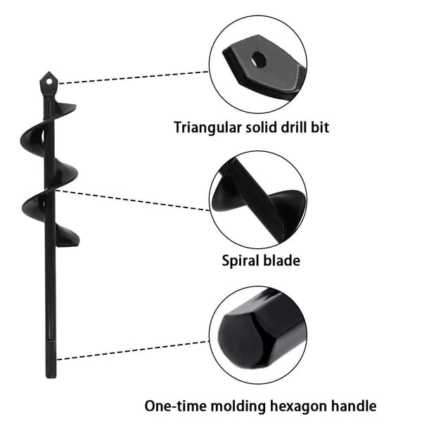 Hageskruer, 4*22CM, 2 stk.
