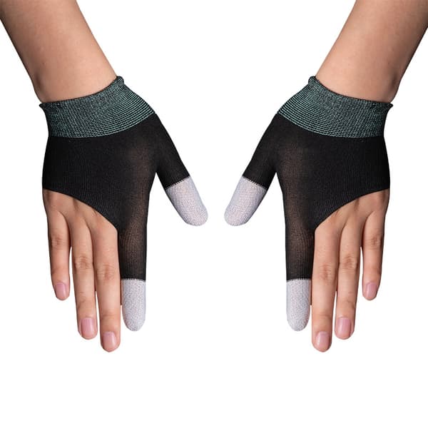 Gaming handsker til mobilspilcontroller, taktile handsker, sort