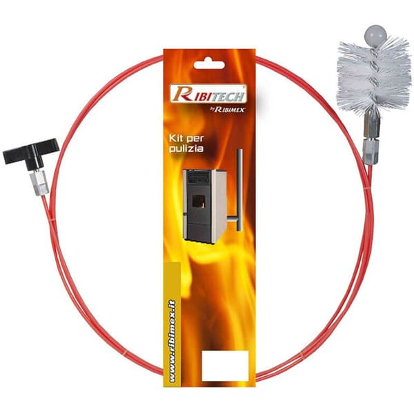 Sotningssats för pelletskaminer, 5 meter kabel