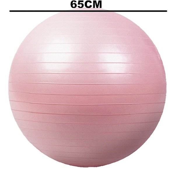 Ekstra tyk yogabold træningsbold, til balance, stabilitet, graviditet og fysioterapi Fantasy Powder 65Cm