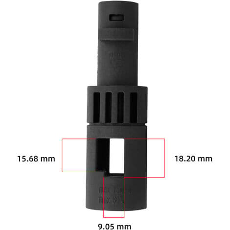 Bajonetadapter til højtryksrenser, passer til Karcher K-serien, 1 stk.