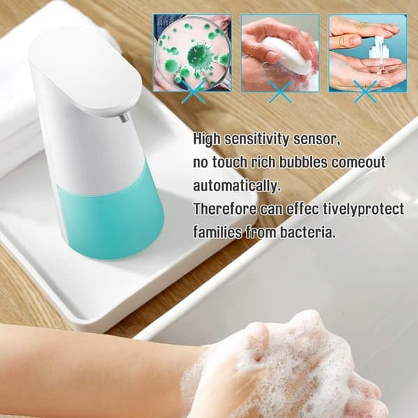Automatisk sæbedispenser, 250 ml flydende sæbedispenser med