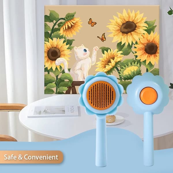 1 stk Kattebørste Kort Børste Lang Auto - Beauty Cat Cleaner