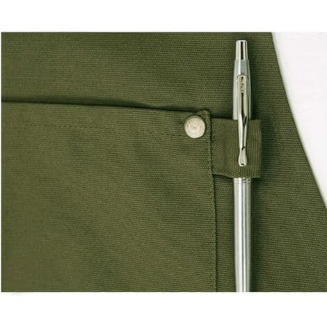 Amy Green Canvas Workshop Welders Apron for Kitchen Garden Pottery Craft Workshop Garage Fabric with Rivet Design Canvas