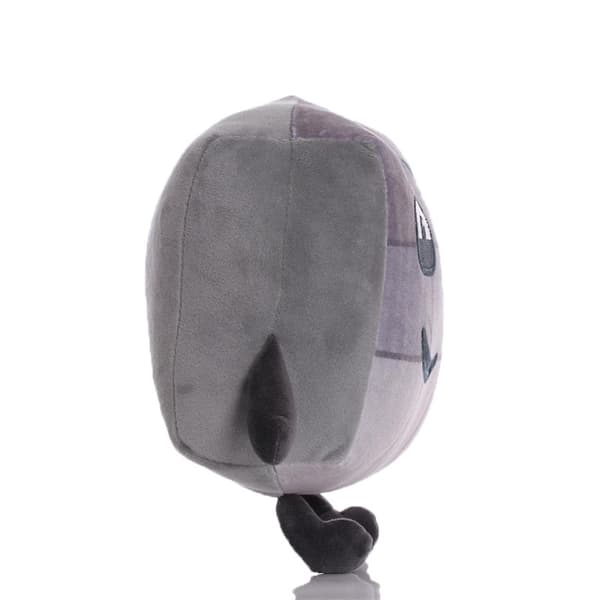Plush Leksaker med Block, Nummer 1-10, Anime-Nummer-Plush Leksaker Gray