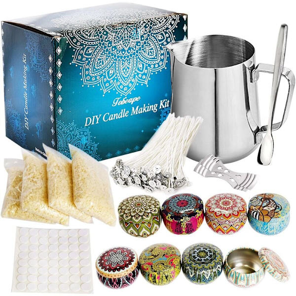 Mainstays Aromatiska Ljustillverkningsverktygssats Doftljus Luftfräschare Teeljus DIY Ljustillverkningsverktygssats