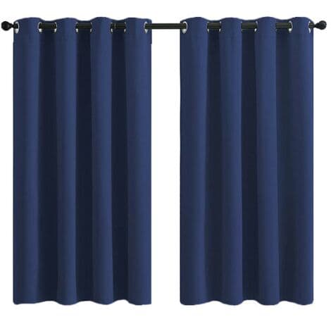 2 stk mørklægningsgardiner, 4, 0,86*1,37M