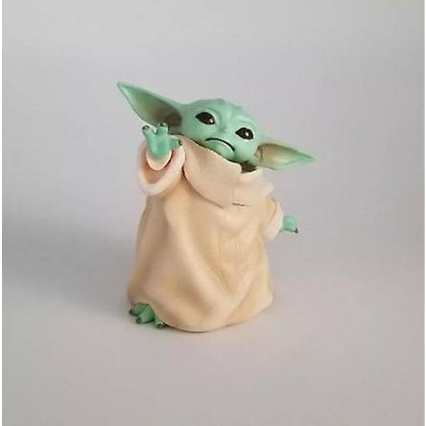 Yoda Grogu figurdockor Leksak Födelsedagspresenter för barn