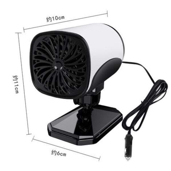 Bilsvarmer, Hurtig Opvarmning og Aircondition, Afdugning, 9049D, 24v