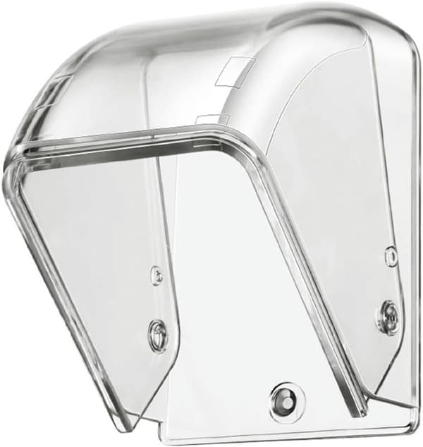 Dörrklocksskydd, Utomhus Dörrklocksskydd, Transparent PC-material med installationsalternativ