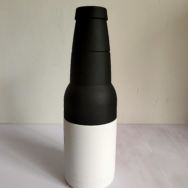 Ölflaska och burkkylare med kapsylöppnare, 12 oz.