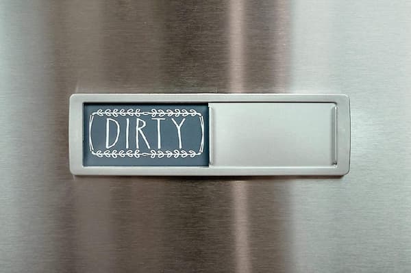 Nyaste Design Diskmaskin Magnet Ren Smutsig Skylt Indikator