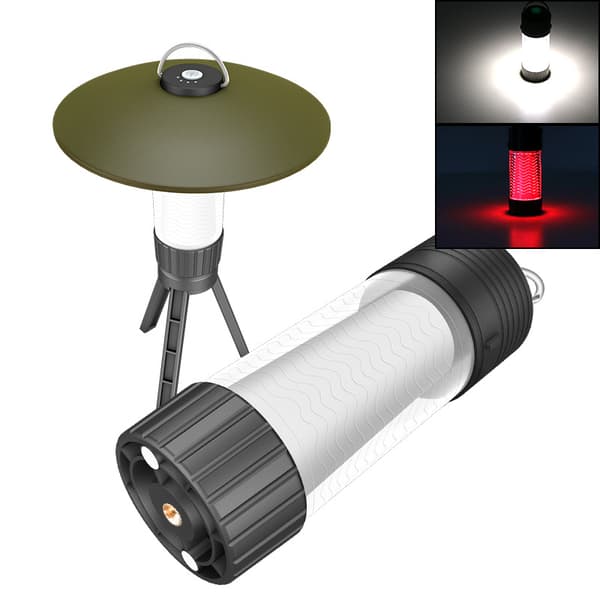LED Camping Lantern, Vanntett Campingbelysning, for
