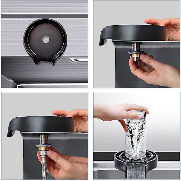 Automatisk kopptvätt, glaspip, tvättstång, kaffekanna, kopptvättverktyg, diskho