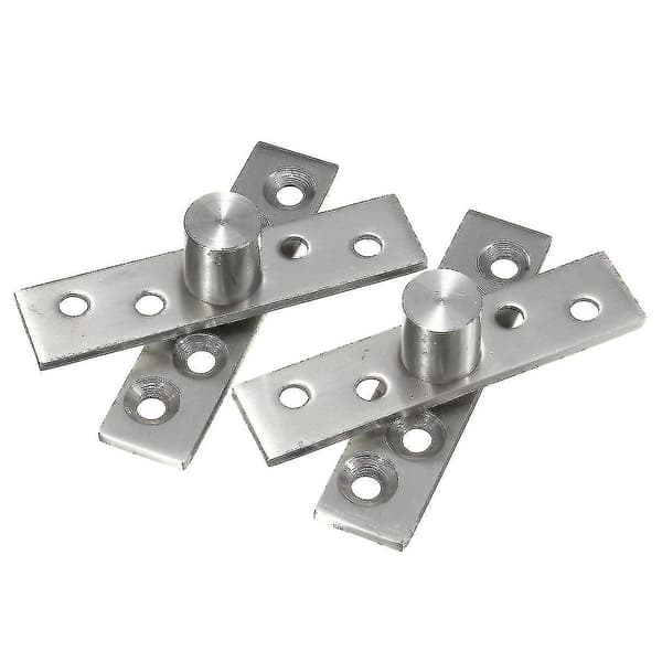 360 Dörr Pivot Gångjärn Silver 74mm Längd-2st)