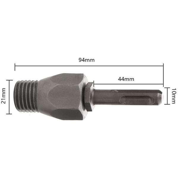 Rhinestone Hammer Hammer Drill Adapter Vegg (Split (Rund Shank))