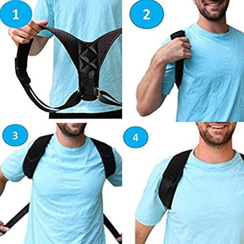 Rygstøtte Posture Corrector Bøjle Barn Skulder Ryg
