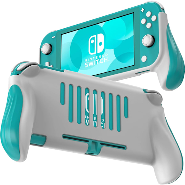 Nintendo Switch Lite konsolstativ Handtag spel DSS-92S grön green