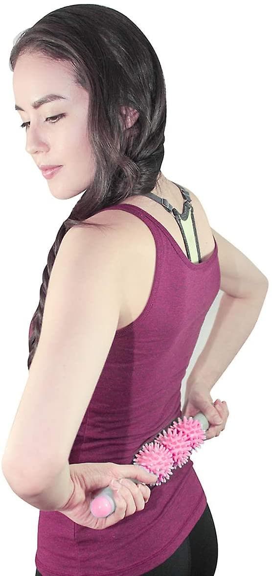 Relax Fascia Stick Massage Sport Roller (Rosa)