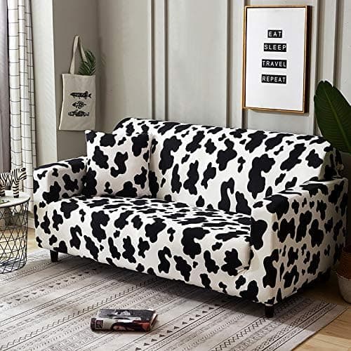 Tryckt sofföverdrag stretch sofföverdrag mönstrade sofföverdrag för 2-sits soffa Love Seat Set (BD, 2-sits/Love Seat)