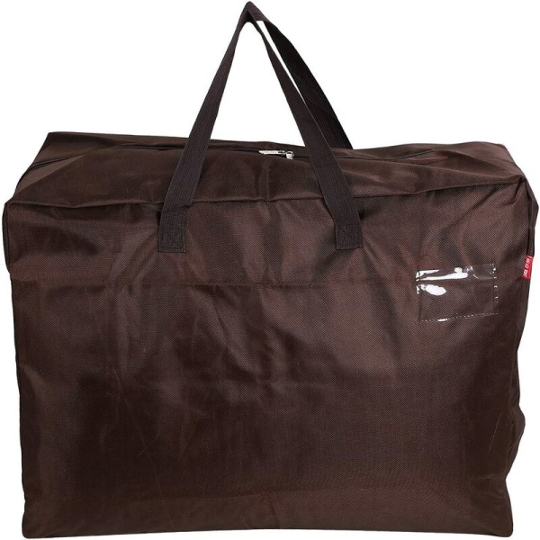 145L Stor Förvaringsväska Satchel Organizer för Kläder Quiltöverdrag Lakar Filtar Leksakskista Resväska Camping C