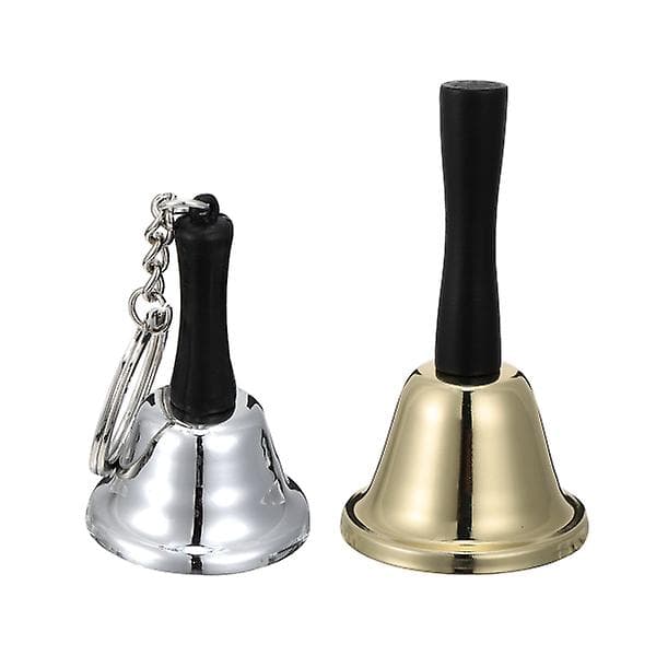 2 st handklocka leksak barn handklocka säng handklocka klass kallelse klocka metall handklocka