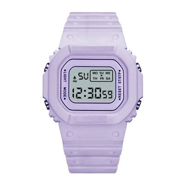 Firkantet ur (Mauve),