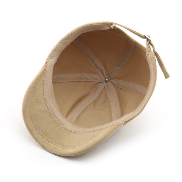 1 stk Hat mode retro tide mand fast farve lys bord lille
