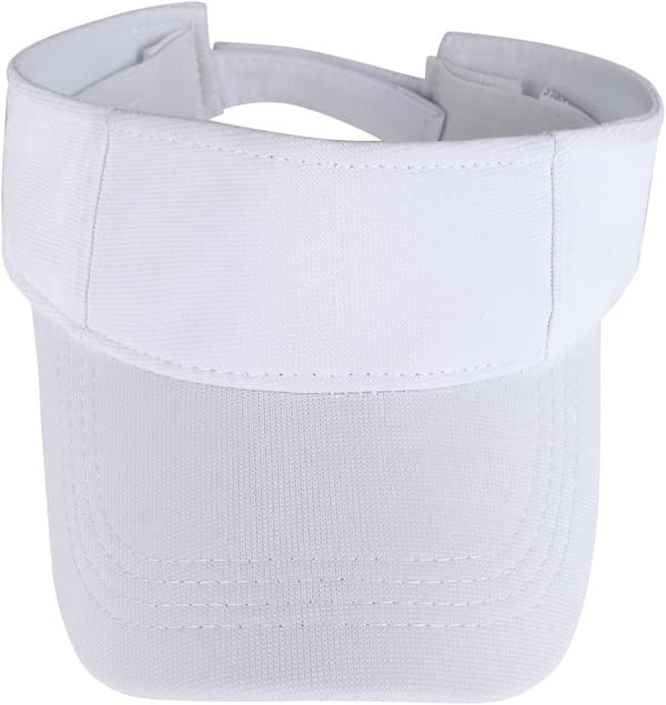 Hvid-58cm-Visor Kasket Golf Visor Bomuld Åndbar Justerbar