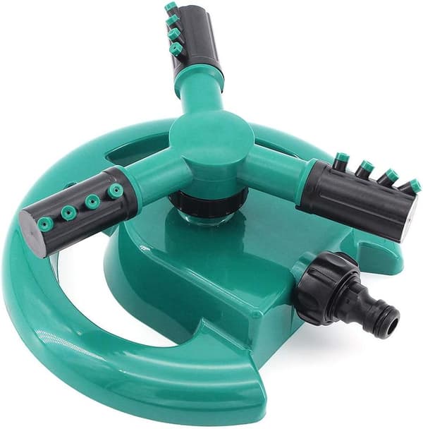 Automatisk roterende sprinkler, halvcirkulær rammesprinkler