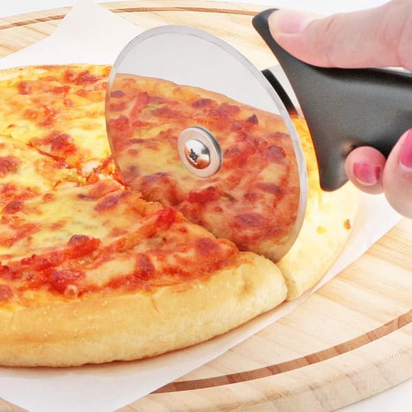 Pizzaskärare, Pizza Roulette, Pizzakniv med Rostfritt Stål