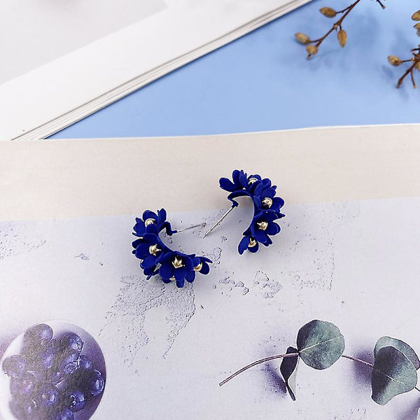 Ørering Blomst Stud Daglig Outfit Piger Mode Smykker Ac3798 A285