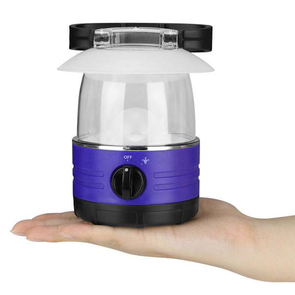 1 stk Multifunksjonell USB-ladbare LED-lommelykt campingtelt
