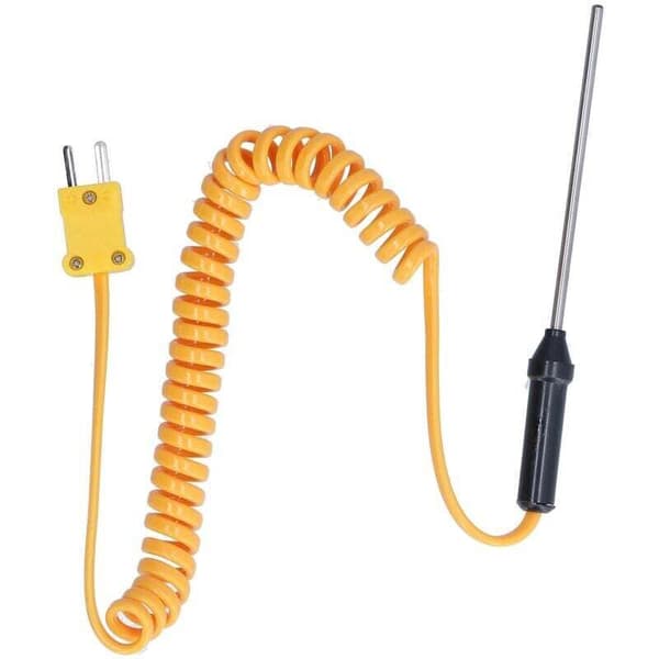 Type K termoelement, rustfri stålsonde, håndtermometer, probesensor