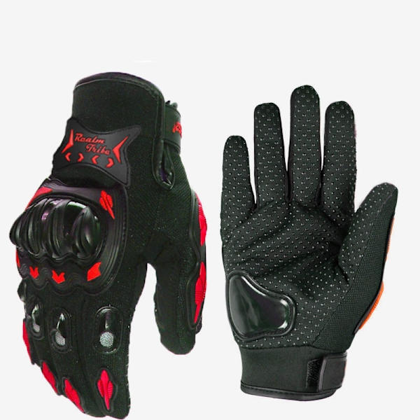 Ridhandskar (RT-01 Röd Full Finger XXL),