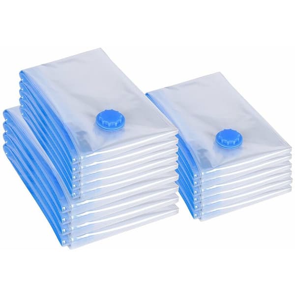 Vakuumförvaringsöverdrag för sängkläder och kläder 15-pack