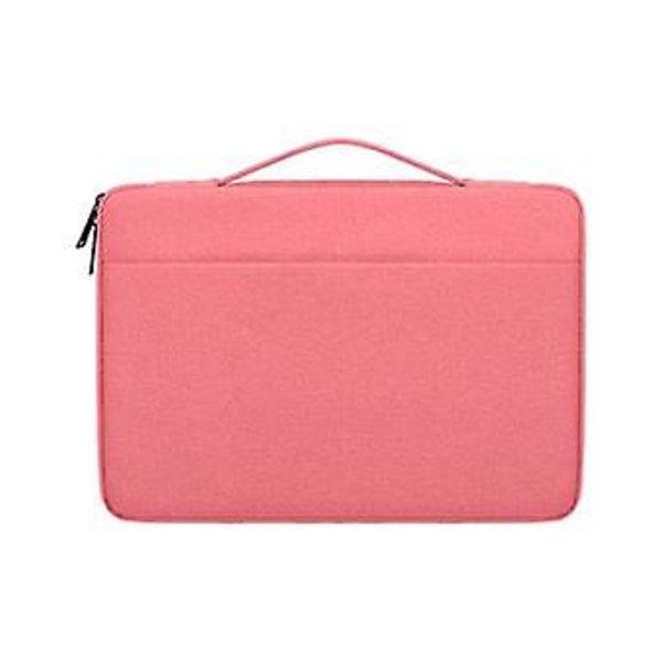 Kestävä kanvas-läppärilaukku 14,1 tuumaa | Vaaleanpunainen | 375 x 265 x 25 mm
