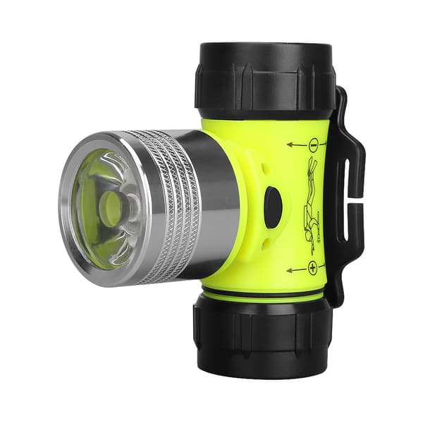 1 kpl Vahva valo vedenpitävä otsalamppu ulkoiluun sukellukseen
