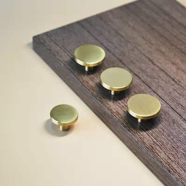 6 stk. Skuffeskabshåndtag, Håndtag og Knapper til Kommode (20*20mm)