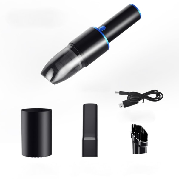 Auton imuri Langaton Lataus Koti Tehokas Imu (JM-6603 Imuri - Langaton Malli - USB Lataus - Hopea)