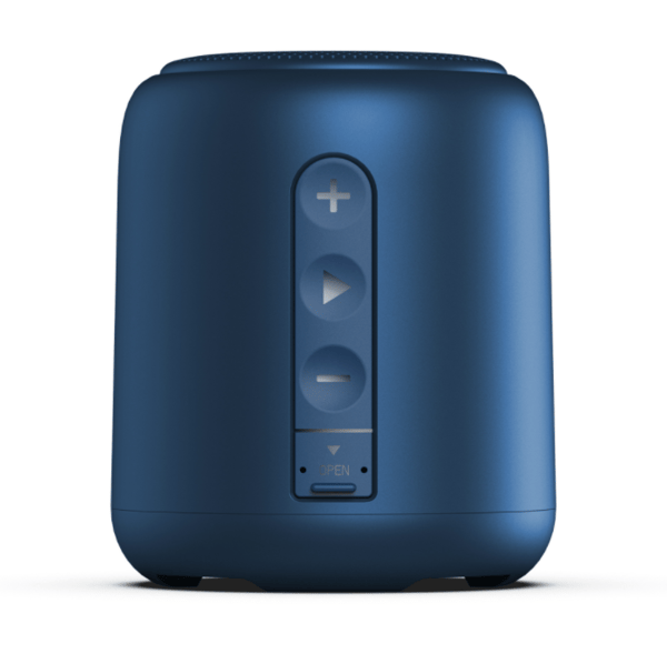 Trådløs kreativ lyd, mini bærbar subwoofer bluetooth høyttalerbrett (blå)