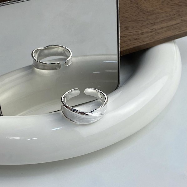 Ringar Pärlor Silver Mode Smycken Ac5472