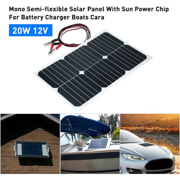Dobbelt USB-port solcellepanelsett, multifunksjonelt, bærbart, vanntett, nødlys, voltlading (D20X solcellepanel)