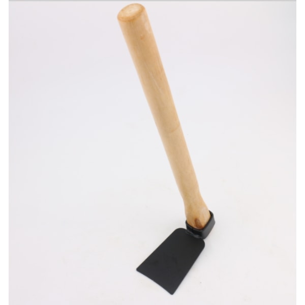 Gardening and agriculture hoe (disposable wooden handle),