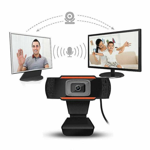 1080P roterbar Usb 2.0 Hd Webcam Kamera Videooptagelse Med Mikrofon Til Pc Bærbar