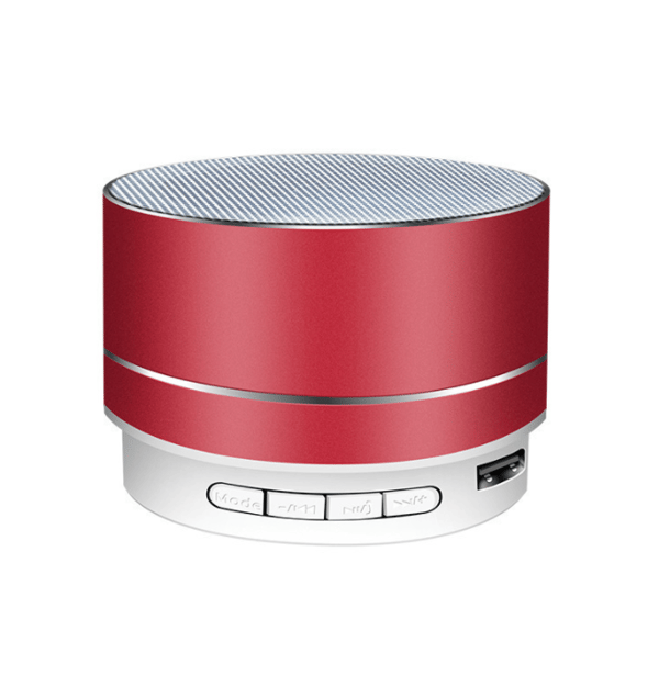 Langaton Bluetooth-kaiutin, minikaiutin (Punainen)