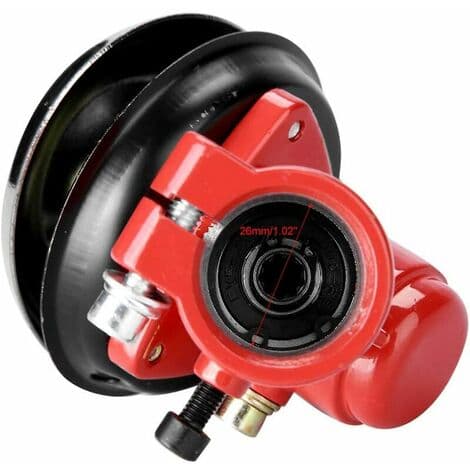 krattkutter Trimmer erstatningsgirkassehode Girkassehode Rød 26mm diameter 9 tenner
