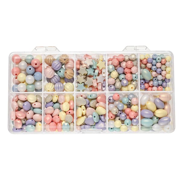 10 makaronihilaa helmilaatikko DIY käsintehty
