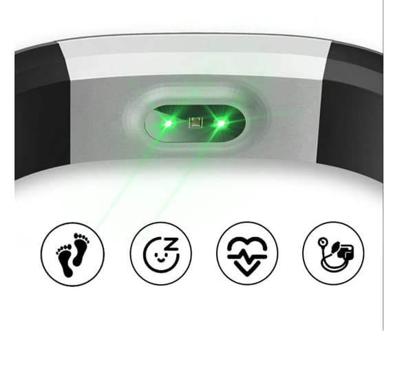 Bluetooth Sports Smart Armbånd (Sort)